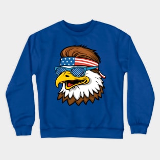 American Eagle | Majestic Freedom | T Shirt Design Crewneck Sweatshirt